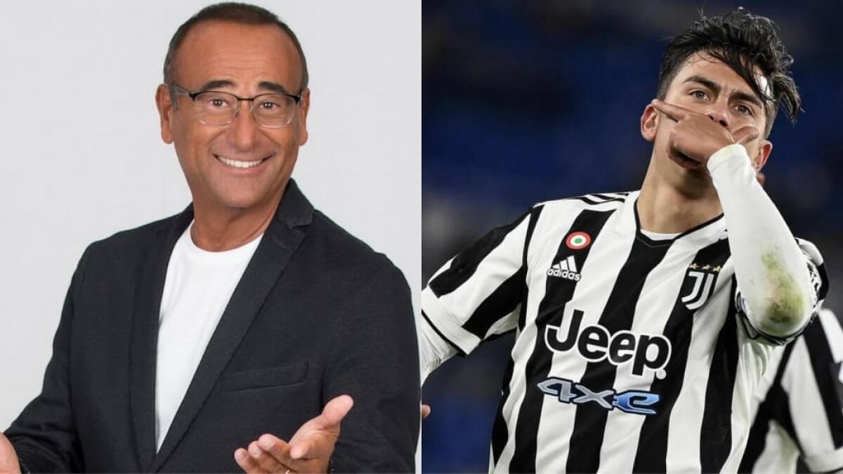 Carlo Conti provoca: ''Dybala magari potrebbe venire alla Fiorentina, ma dovremmo degobizzarlo" - 
