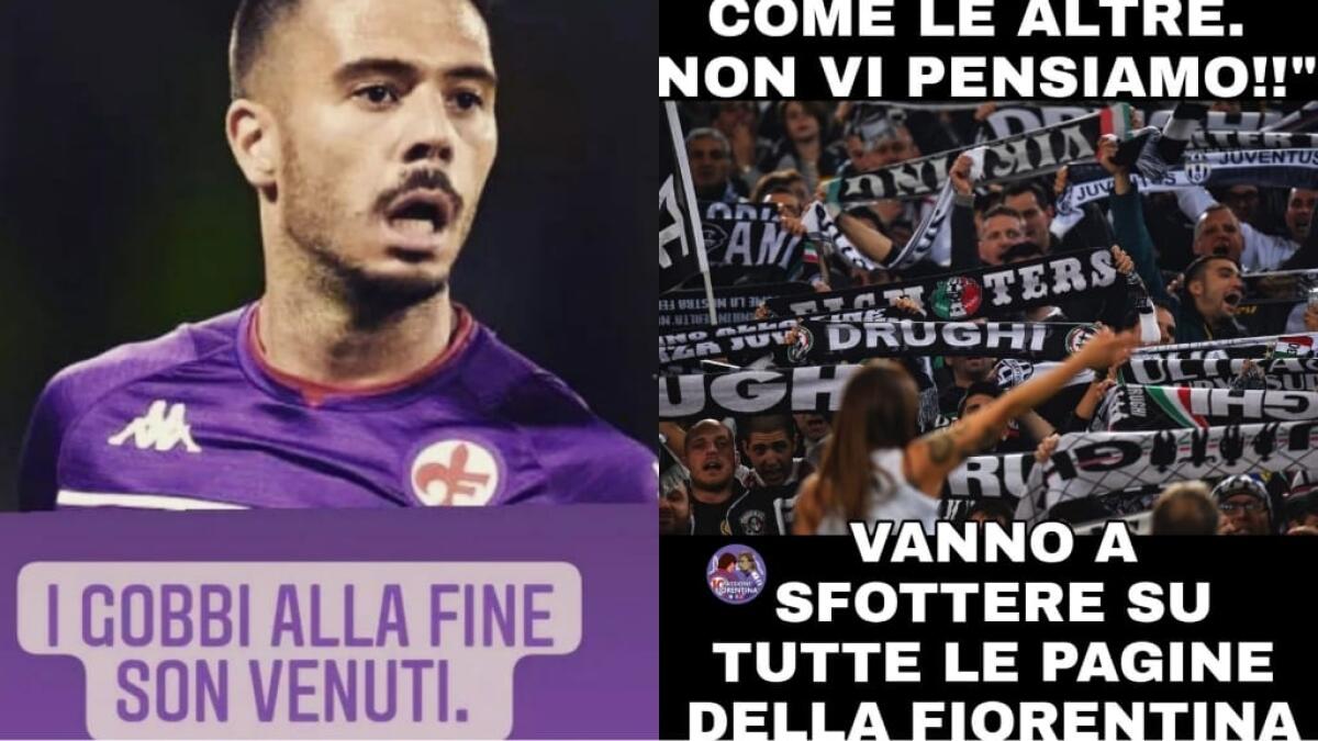 Partita come le altre? Macchè, i tifosi della Juventus invadono i social della Fiorentina con sfottò - 