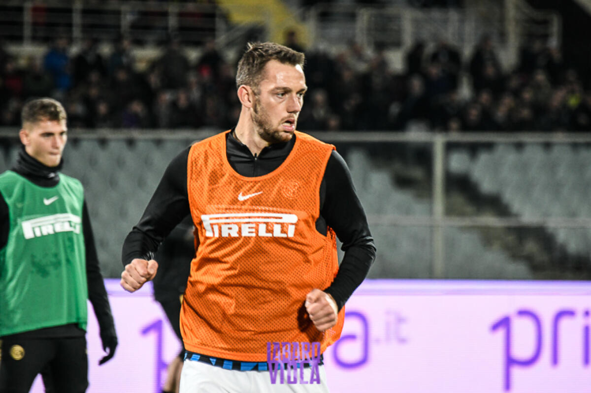 Dal centro sportivo dell'Inter, De Vrij non recupera per la Fiorentina, ce la fa invece Brozovic - Firenze, stadio Artemio Franchi, 15.12.2019, Fiorentina-Inter, Foto Fiorenzo Sernacchioli. Copyright Labaroviola.com