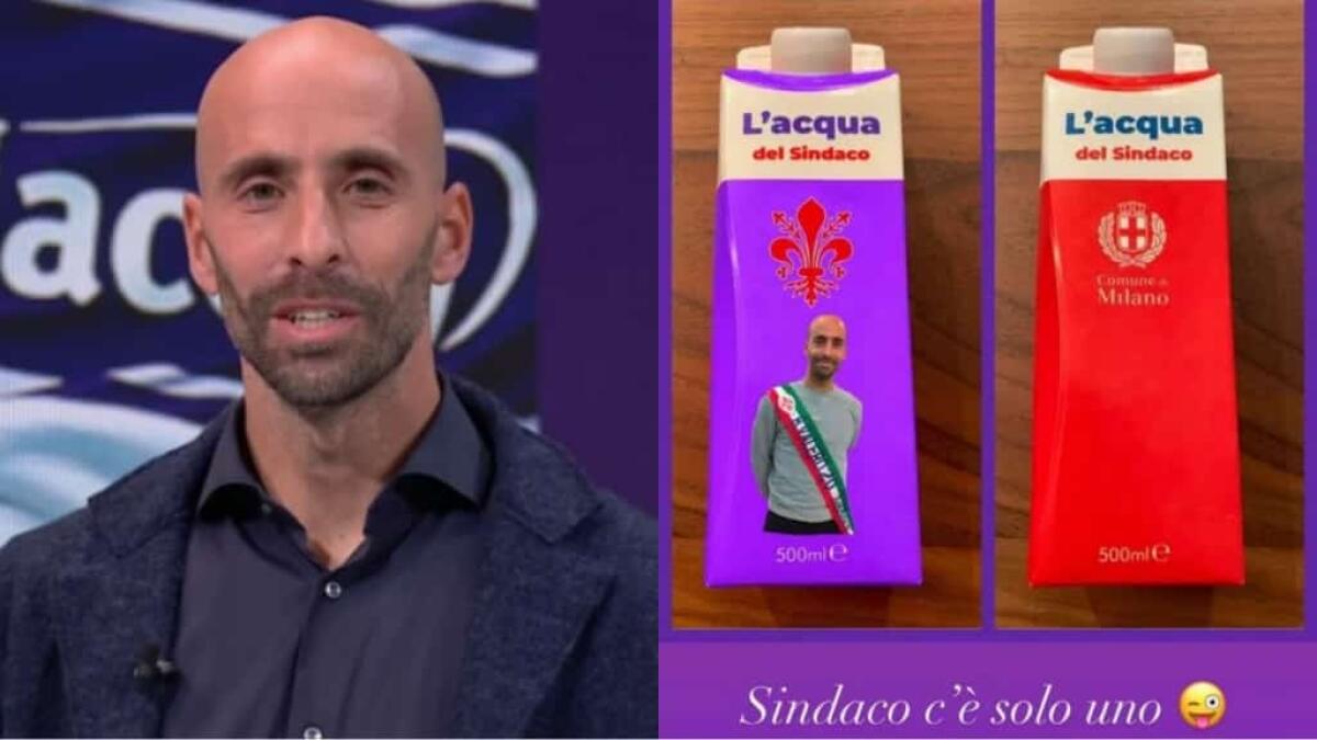 Beppe Sala regala la sua acqua a Milano, Borja Valero scherza e scrive: "Sindaco c'è solo uno" - 
