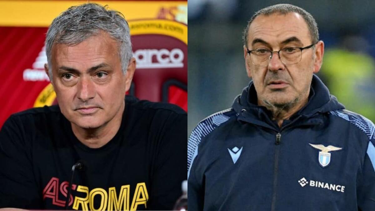 Mourinho umilia Sarri. La Fiorentina a meno due punti dalla Lazio con una partita in meno - 
