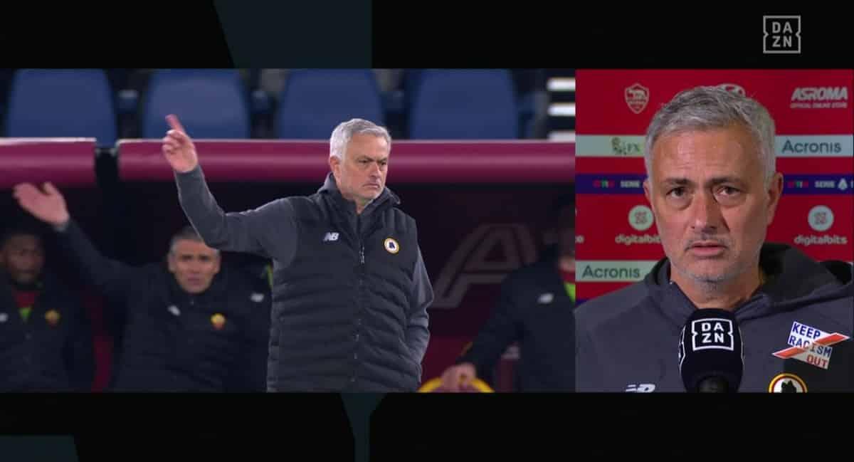 Mourinho contro le prese in giro dei tifosi della Roma alla Lazio: "Non voglio sentire gli olè" - 