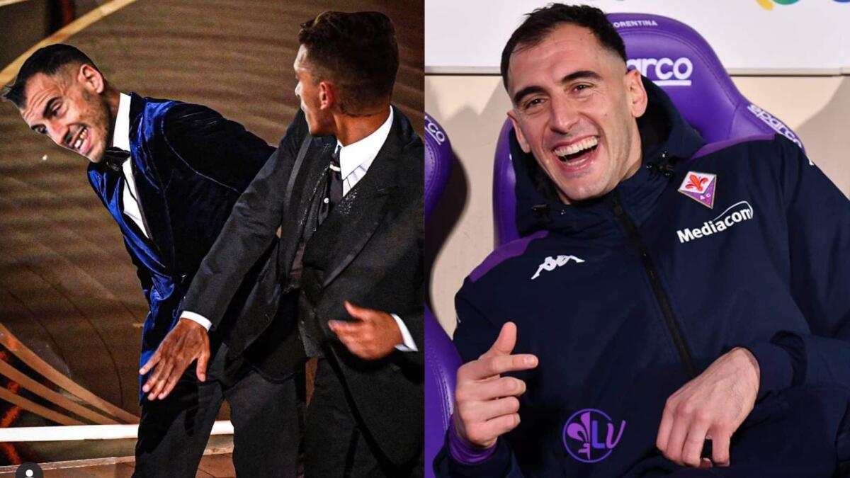 Torreira prende a schiaffi Rosati. Il portiere ridisegna lo schiaffo di Will Smith in versione Fiorentina - 