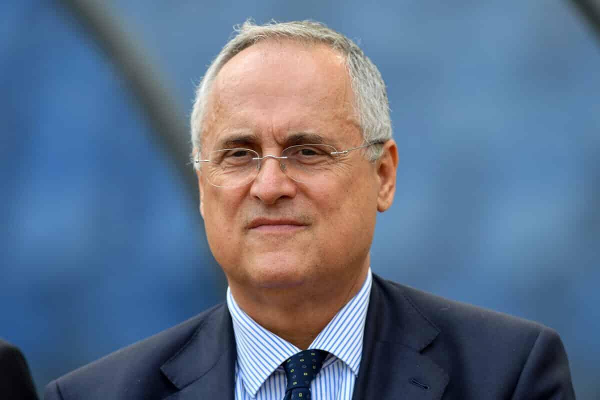 Lazio, Samp e Genoa rischiano di non potersi iscrivere alla prossima Serie A per l'indice di liquidità - As Roma 29/09/2019 - campionato di calcio serie A / Lazio-Genoa / foto Antonello Sammarco/Image Sport
nella foto: Claudio Lotito