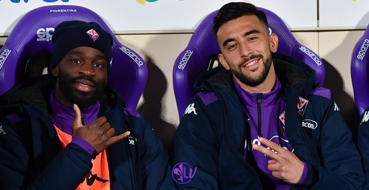 "Gonzalez ed Ikonè tra luci ed ombre. La Fiorentina dovrà tornare sul mercato per un esterno" - Firenze, stadio A.Franchi, 05.02.2022, Fiorentina-Lazio, foto Lisa Guglielmi. Copyright Labaroviola.com