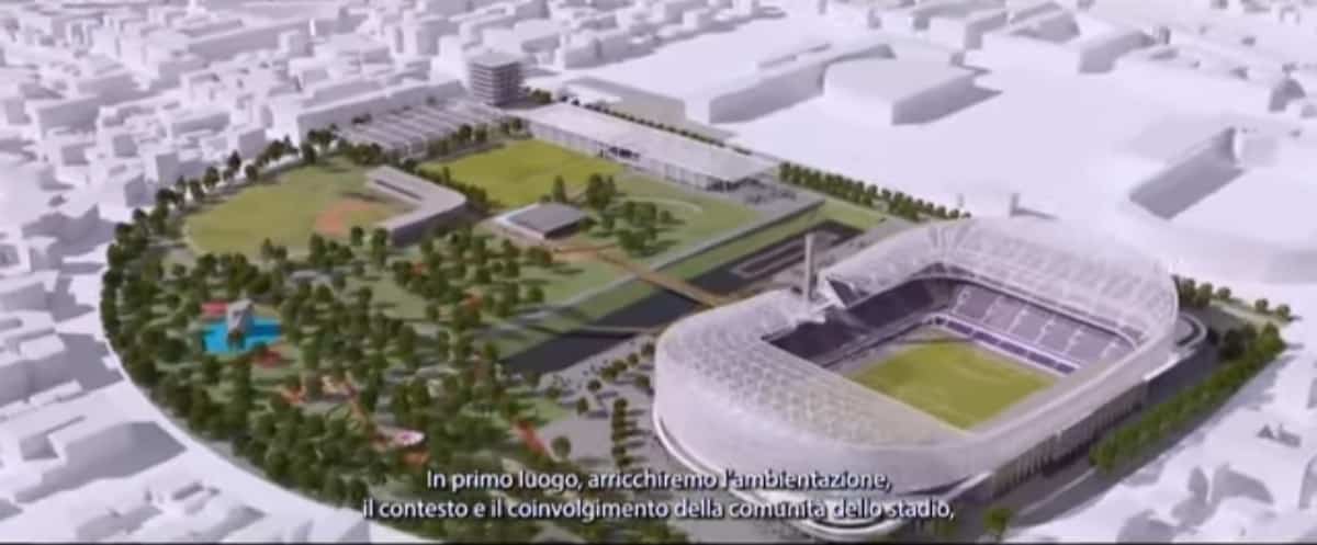 Gli otto progetti per il nuovo stadio della Fiorentina, uno di questi sarà scelto e pronto nel 2025