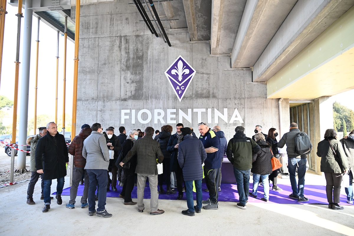 Tutte le foto del Viola Park a 9 mesi dalla sua inaugurazione. Presenti sindaci città metropolitana