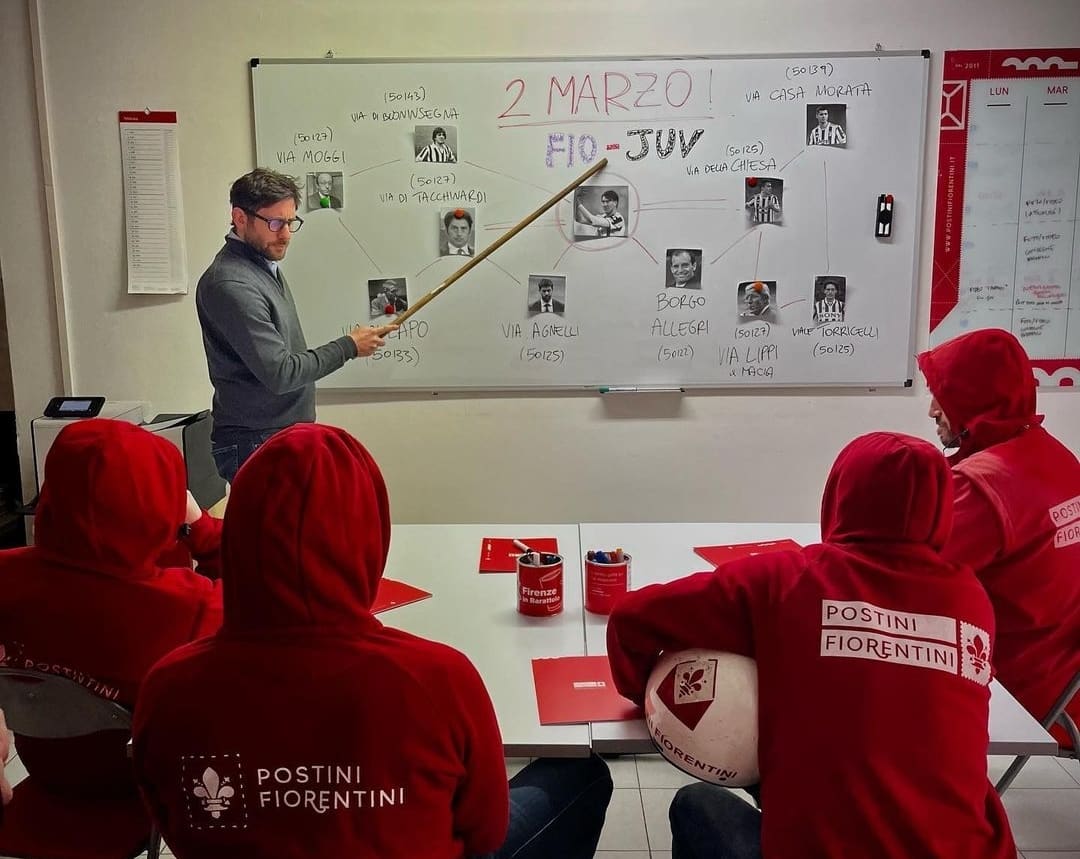 Abiti a Firenze in una via che porta il nome di uno della Juventus? Postini domani non danno posta