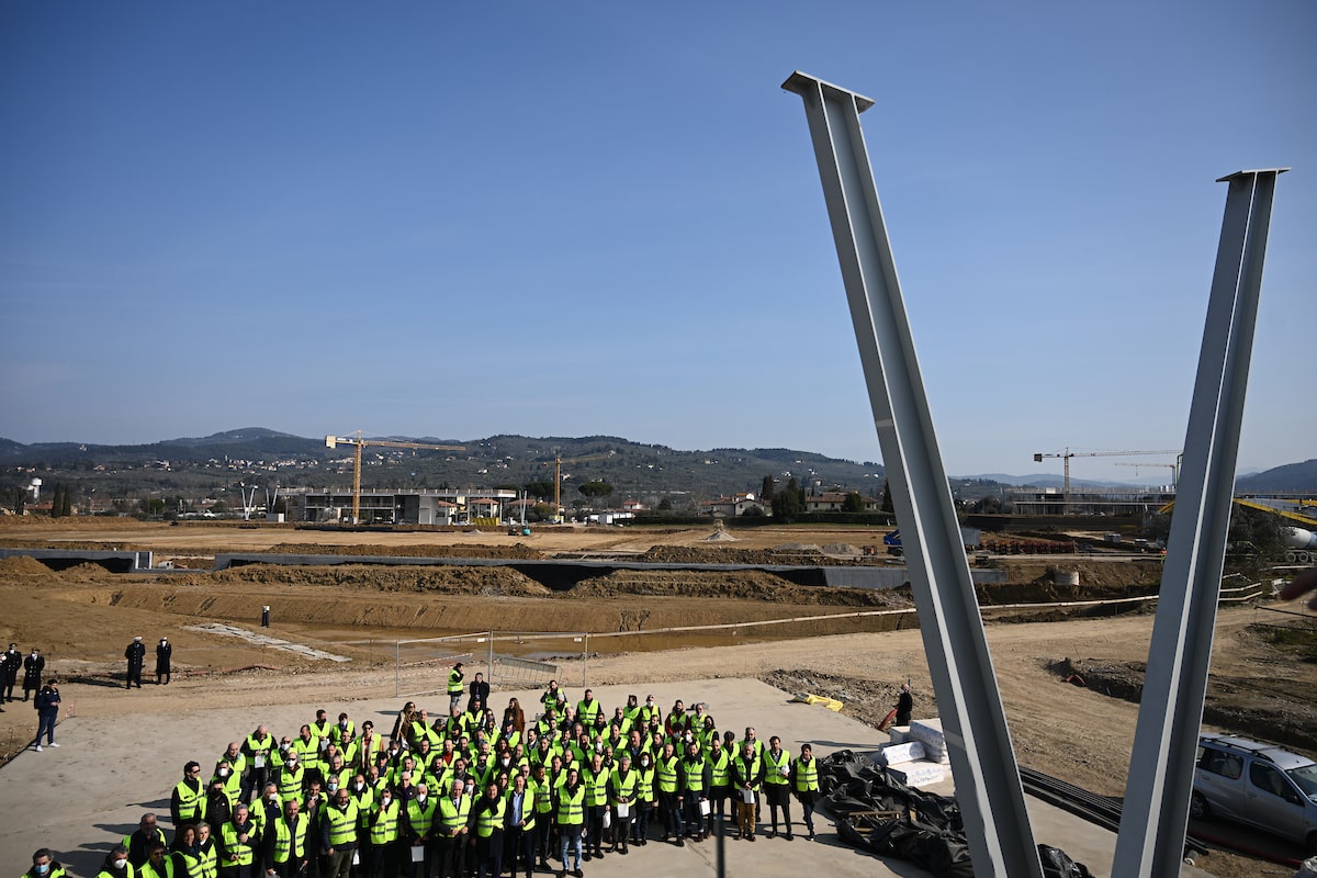 Tutte le foto del Viola Park a 9 mesi dalla sua inaugurazione. Presenti sindaci città metropolitana