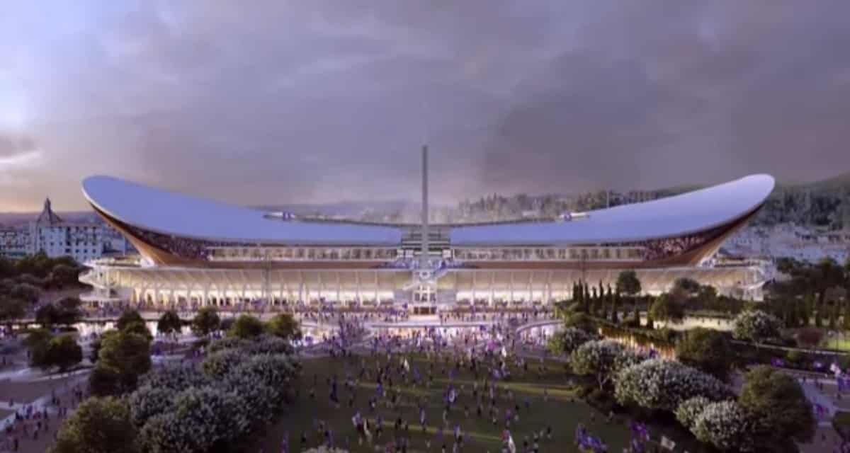 Gli otto progetti per il nuovo stadio della Fiorentina, uno di questi sarà scelto e pronto nel 2025