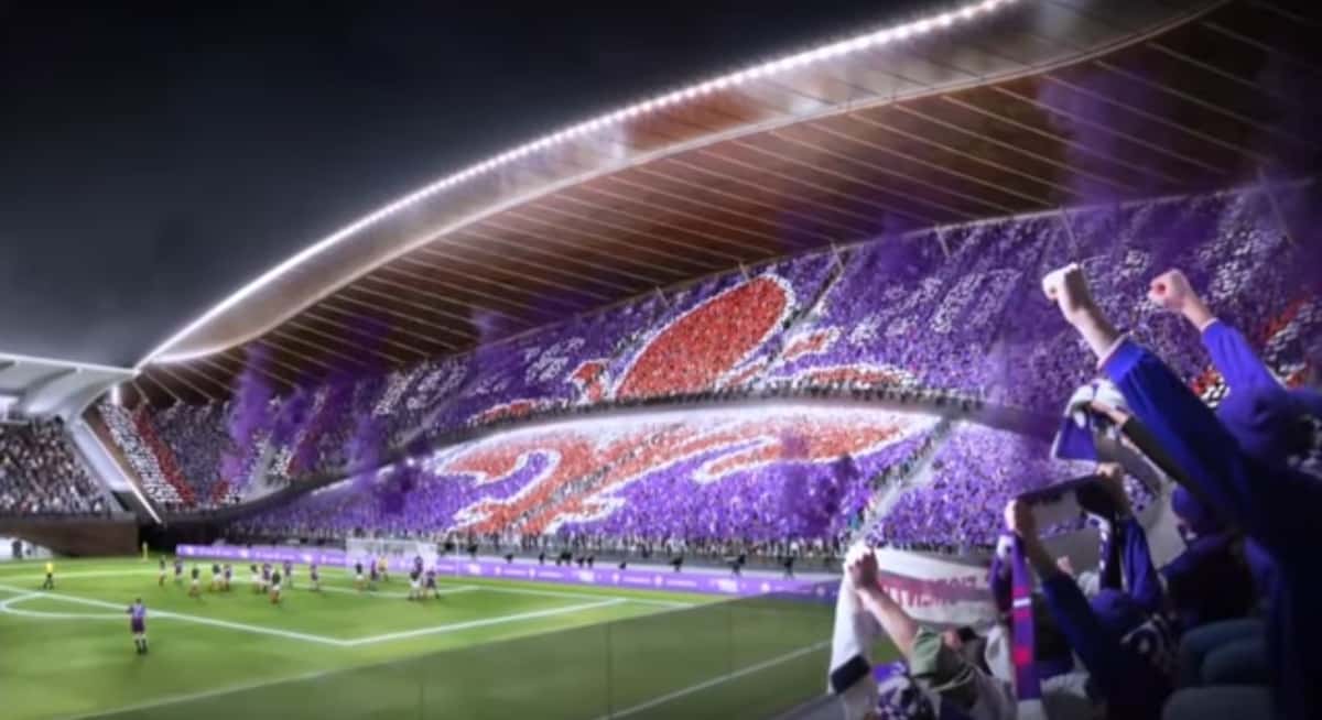 Gli otto progetti per il nuovo stadio della Fiorentina, uno di questi sarà scelto e pronto nel 2025
