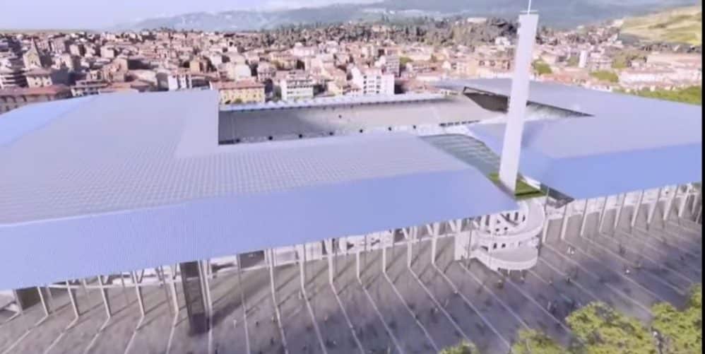 Un'onda viola intorno al Franchi: i giardini saranno caratterizzati da Paulownia tormentosa