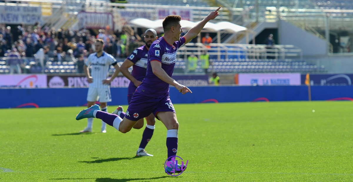 Firenze, stadio A.Franchi, 20.02.2021, Fiorentina-Atalanta, foto Lisa Guglielmi. Copyright Labaroviola.com