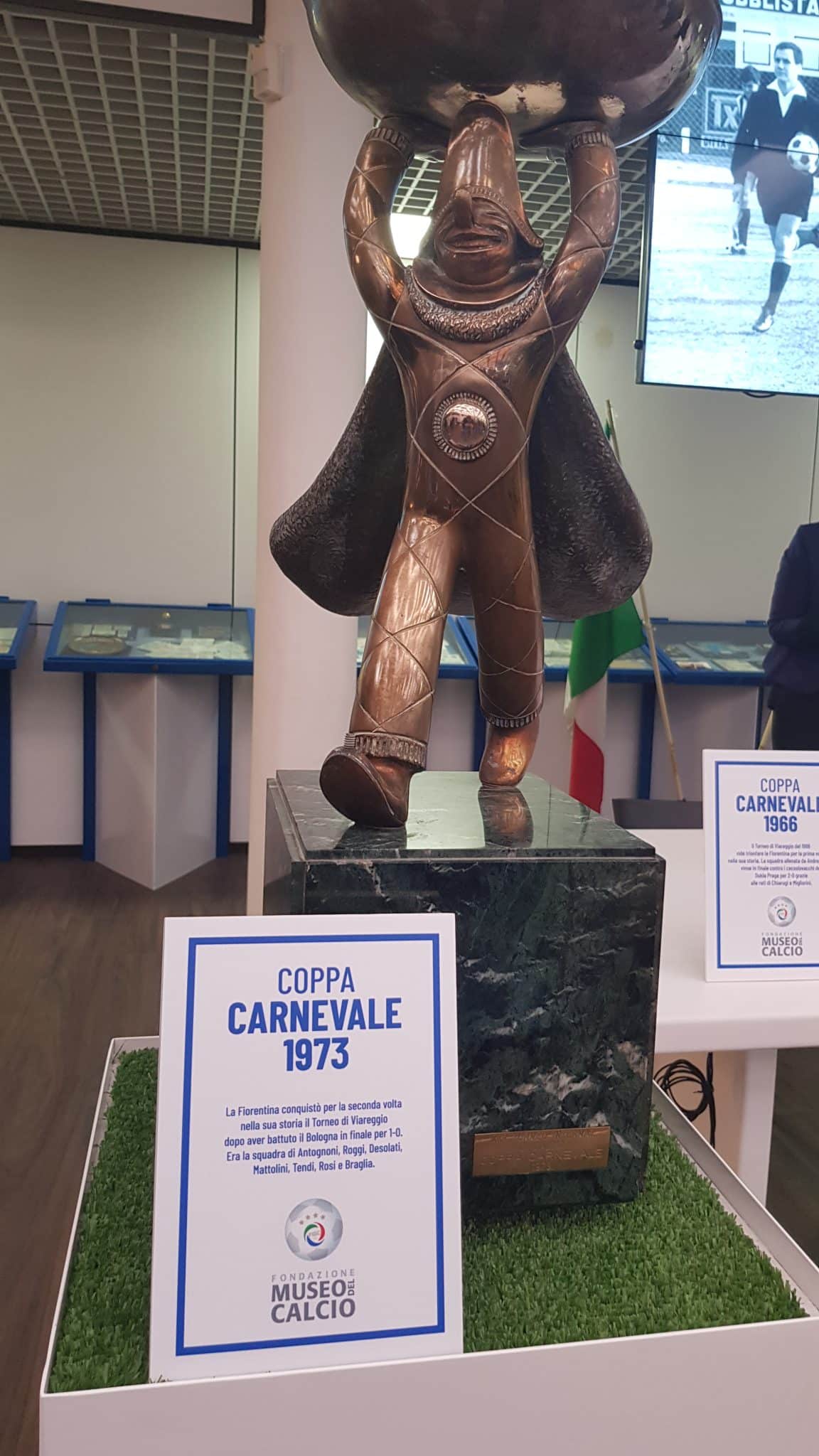 Italiano, Joe Barone e Pradè a Coverciano per la consegna delle due coppe Viareggio alla Fiorentina