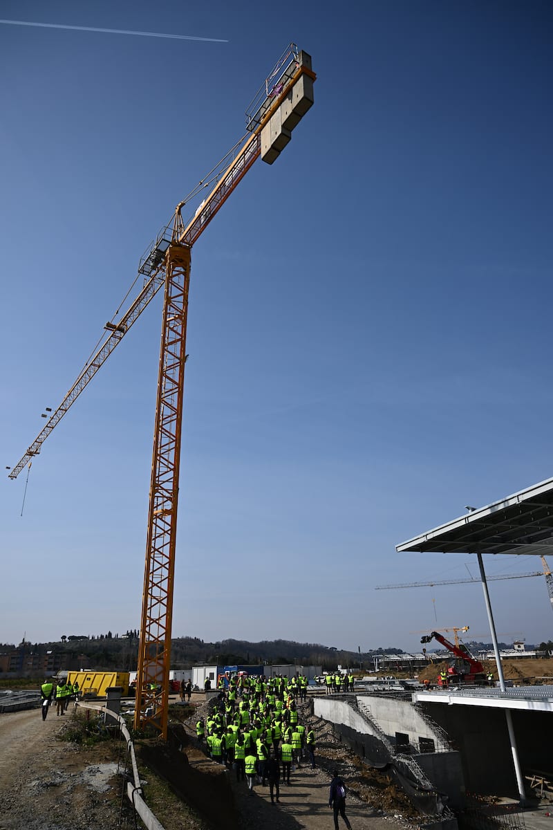 Tutte le foto del Viola Park a 9 mesi dalla sua inaugurazione. Presenti sindaci città metropolitana