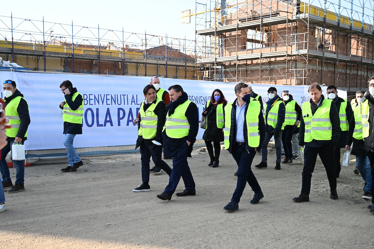 Tutte le foto del Viola Park a 9 mesi dalla sua inaugurazione. Presenti sindaci città metropolitana