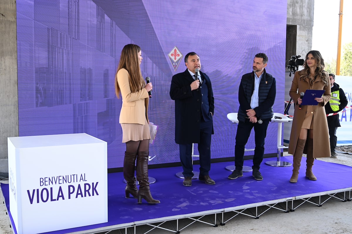Tutte le foto del Viola Park a 9 mesi dalla sua inaugurazione. Presenti sindaci città metropolitana