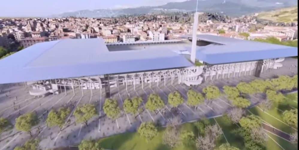 IL NUOVO STADIO DELLA FIORENTINA, SCELTO IL PROGETTO VINCITORE, PRONTO NEL 2025