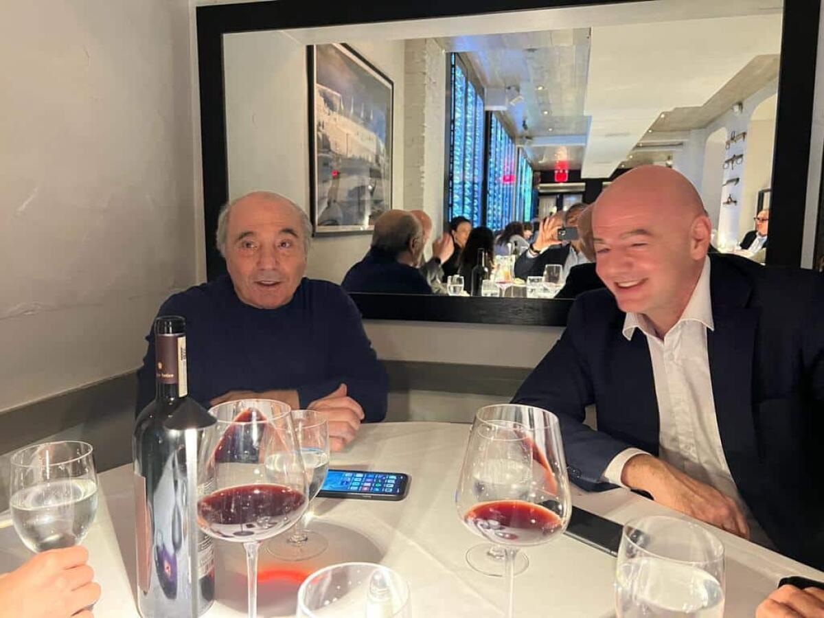 Cena Commisso-Infantino a Manhattan: complimenti al presidente viola per gli investimenti fatti - 