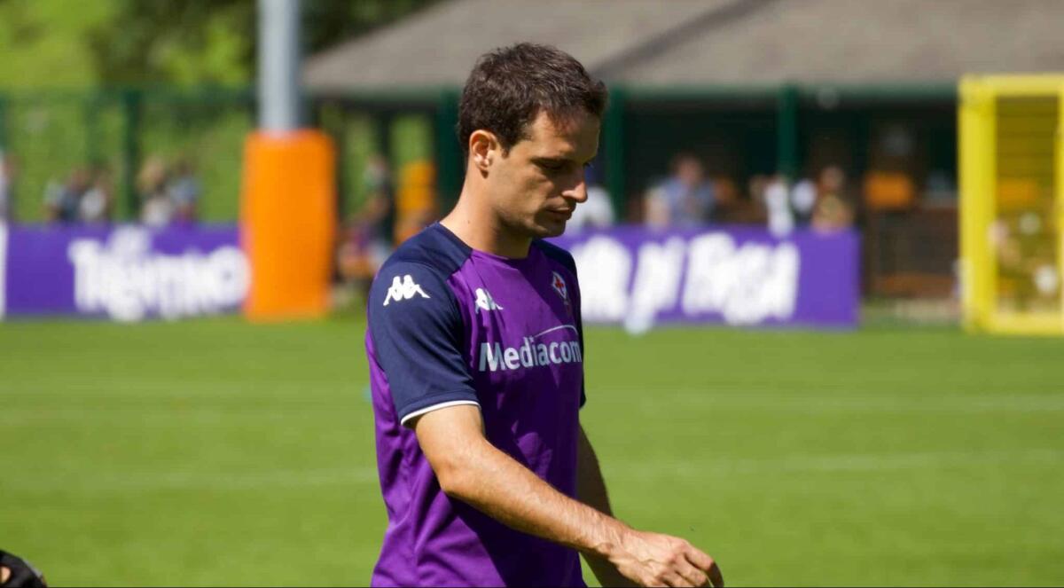 Dal centro sportivo: Bonaventura e Odriozola lavorano ancora a parte, Ikoné in gruppo - Moena, stadio Benatti, 31.07.2021, allenamento mattutino, foto Lisa Grelloni. Copyright Labaroviola.com