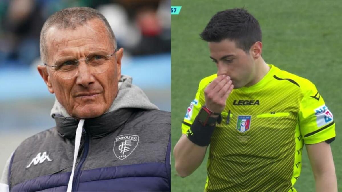Andreazzoli se la prende con l'arbitro: "Il primo giallo per Luperto non c'è, sul secondo niente da dire" - 