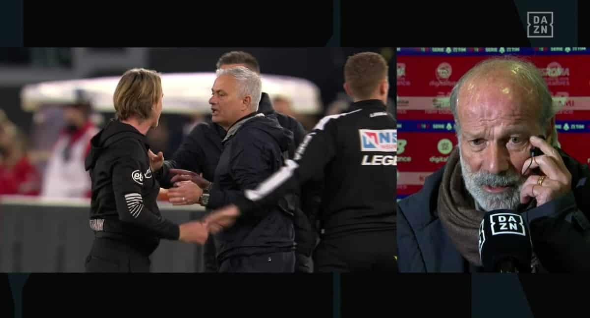 Furia Sabatini in diretta: "Sono inca**ato, dalla Roma di Mourinho arroganza. Cose mai viste" - 