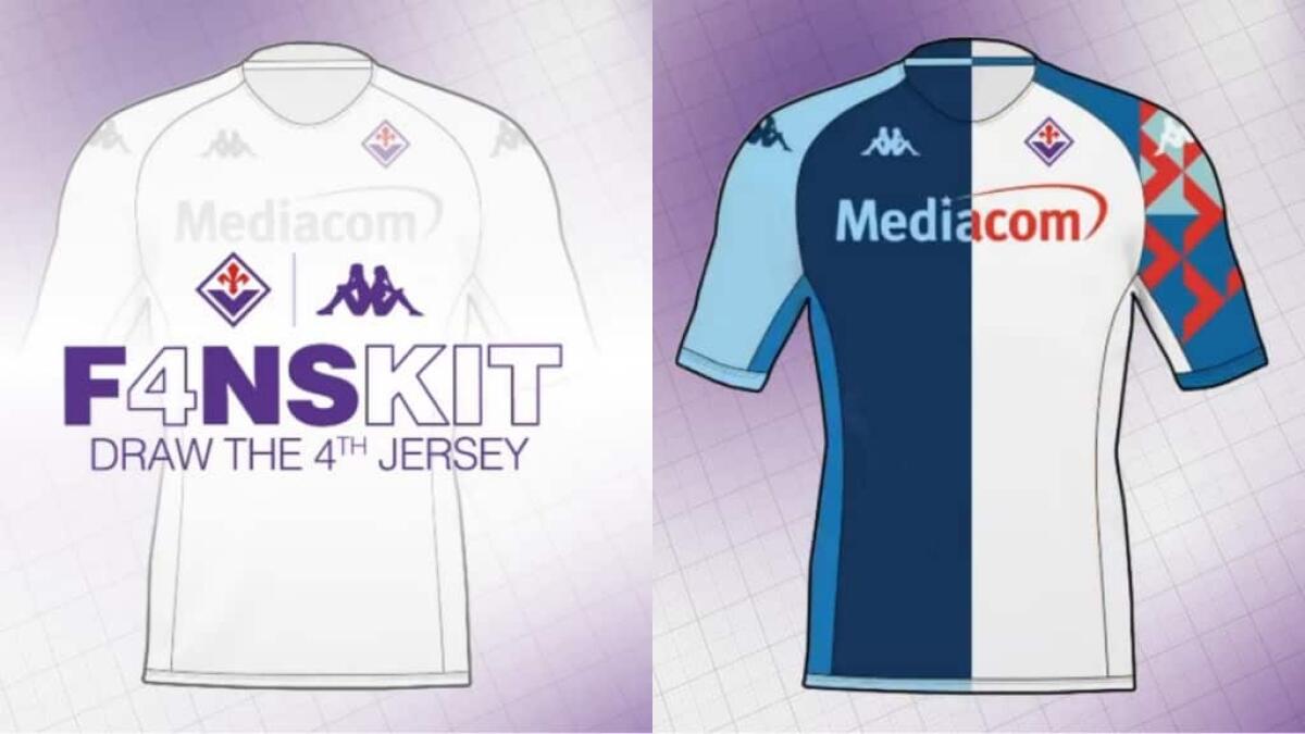 La Fiorentina chiede ai tifosi di disegnare la quarta maglia del prossimo campionato. Il contest - 