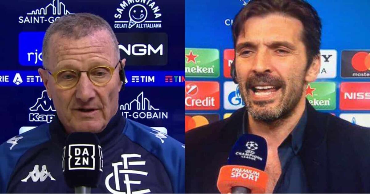 Andreazzoli come Buffon: "L'arbitro è stato insensibile. Empoli penalizzato per tutta la partita" - 