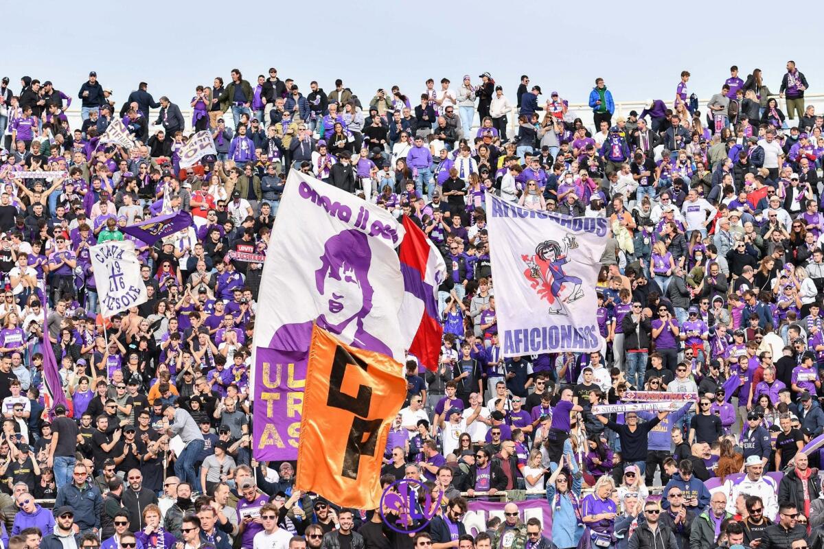 La Fiorentina ha messo in vendita i biglietti per il recupero della gara casalinga con l'Udinese - Firenze, stadio A.Franchi, 24.10.2021, Fiorentina-Cagliari, foto Lisa Guglielmi. Copyright Labaroviola.com