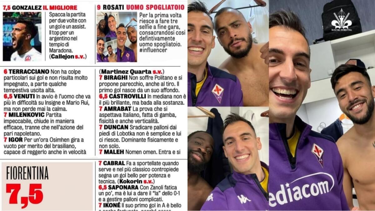 Rosati scrive la propria pagella: "Merita 9 per aver fatto tre selfie a fine gara per la prima volta" - 