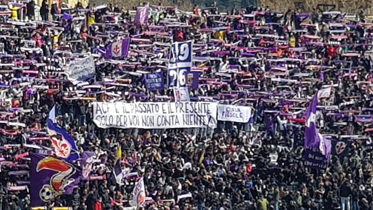Curva Fiesole contro la società: "ACF è il passato e il presente, solo per voi non conta niente" - 