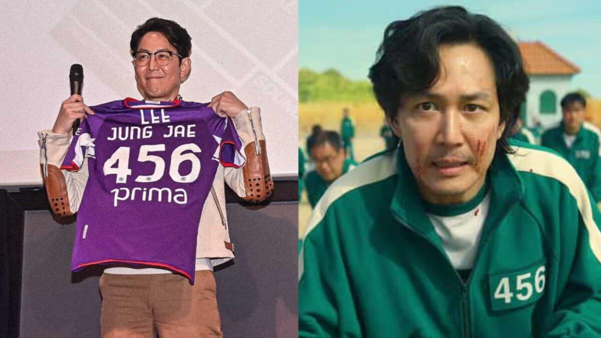 Dalla Corea a Firenze, il giocatore 456 di Squid Game orgoglioso di posare con la maglia della Fiorentina - 