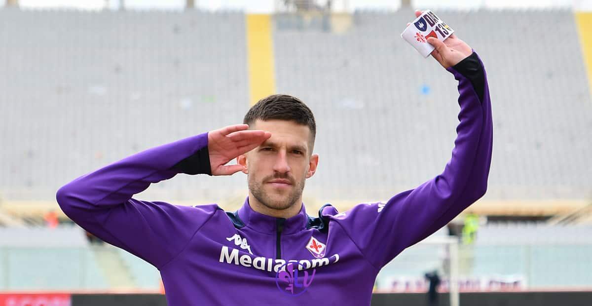 Biraghi raggiunge le 150 presenze in viola, e la Fiorentina lo festeggia sui suoi profili social - Firenze, stadio A.Franchi, 03.04.2021, Fiorentina-Empoli, foto Lisa Guglielmi. Copyright Labaroviola.com