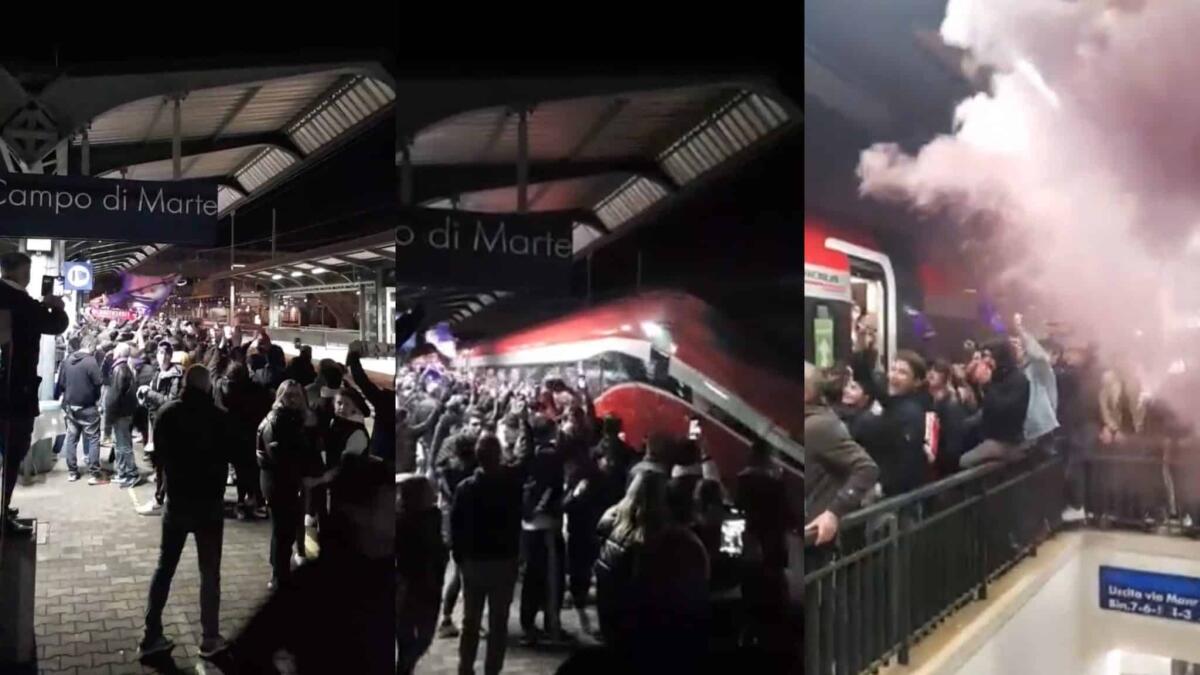 Festa grande in stazione, settori ospiti sold out a Torino. L'entusiasmo dei tifosi viola è alle stelle - 