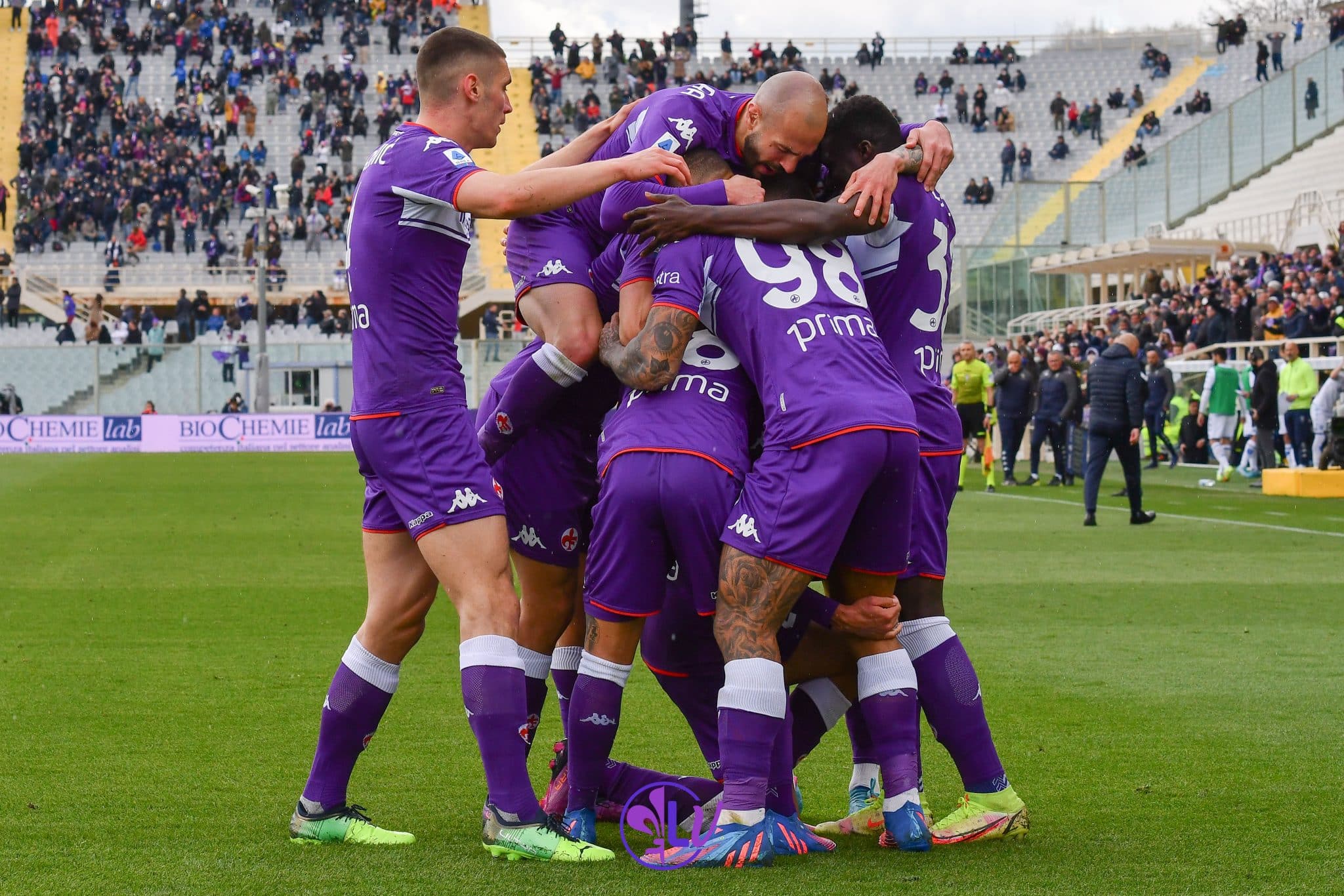 Esultanza Fiorentina