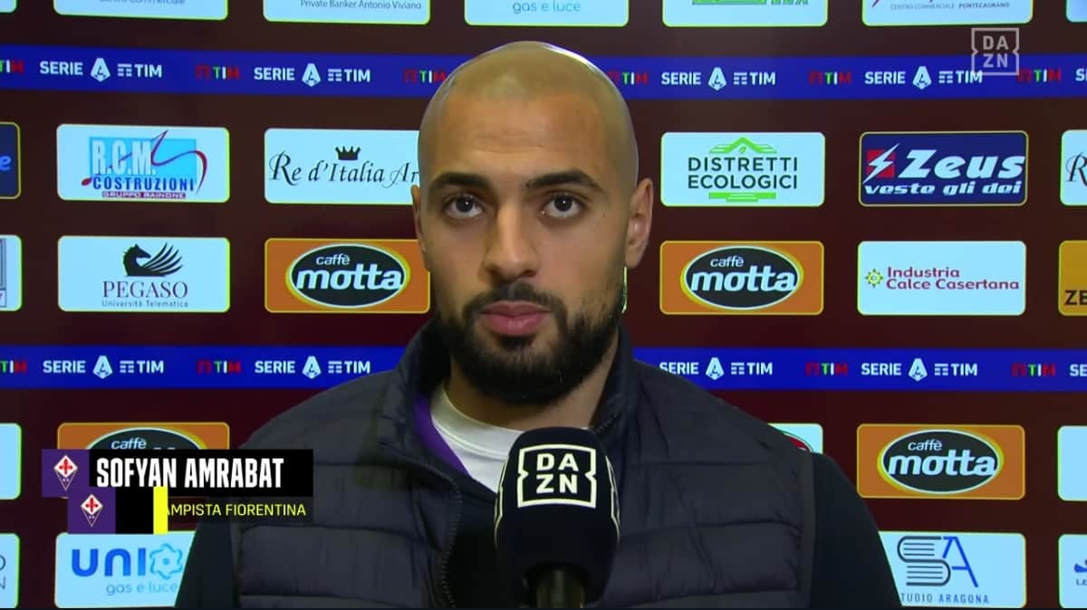 Amrabat: "Dobbiamo vincere per continuare ad inseguire il sogno Champions. Meritiamo l'Europa"