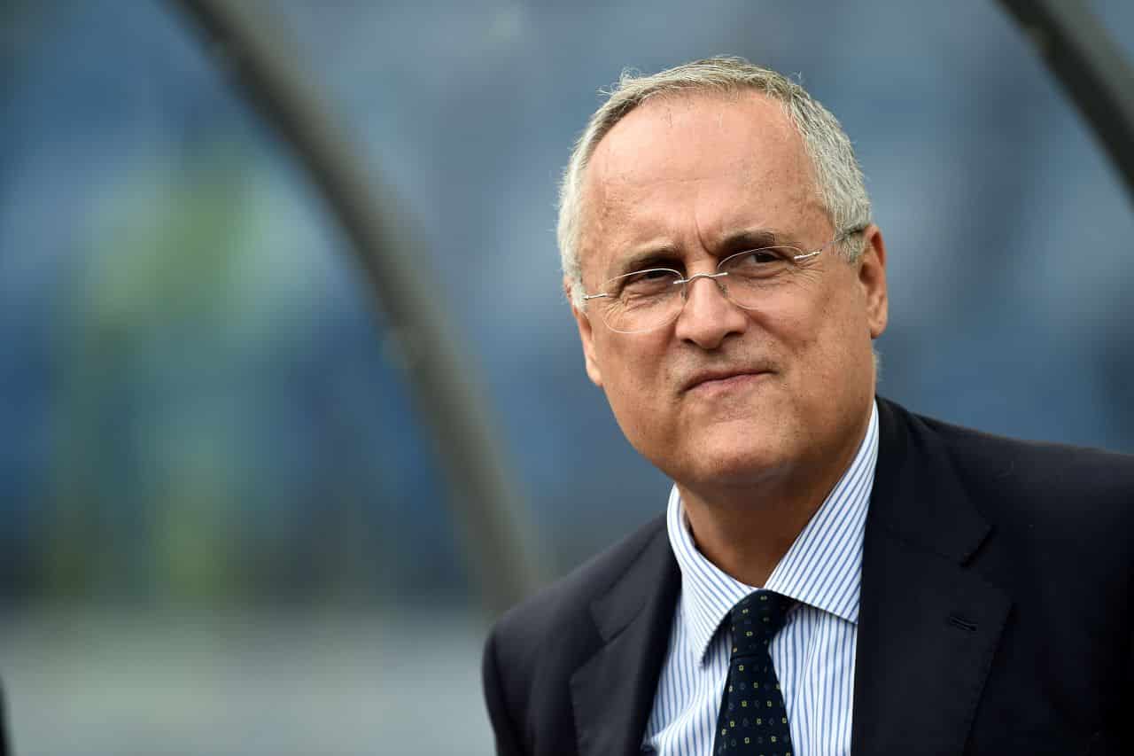 Lazio president Claudio Lotito Roma 29-9-2019 Stadio Olimpico Football Serie A 2019/2020 SS Lazio - Genoa CFC Foto Andrea Staccioli / Insidefoto PUBLICATIONxNOTxINxITA andreaxstaccioli
