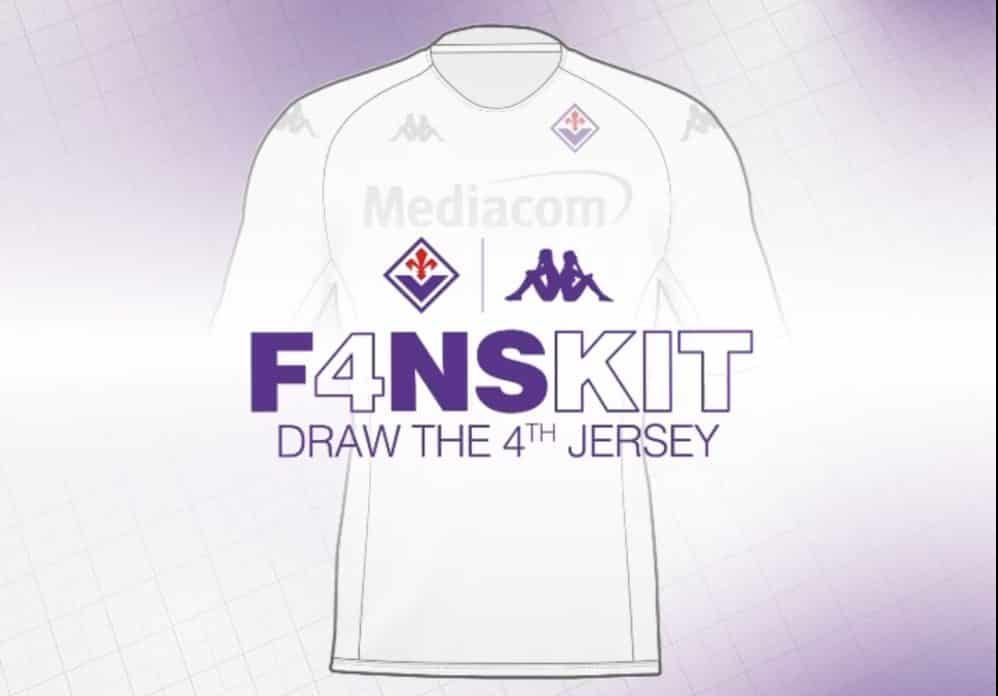 La Fiorentina chiede ai tifosi di disegnare la quarta maglia del prossimo campionato. Il contest