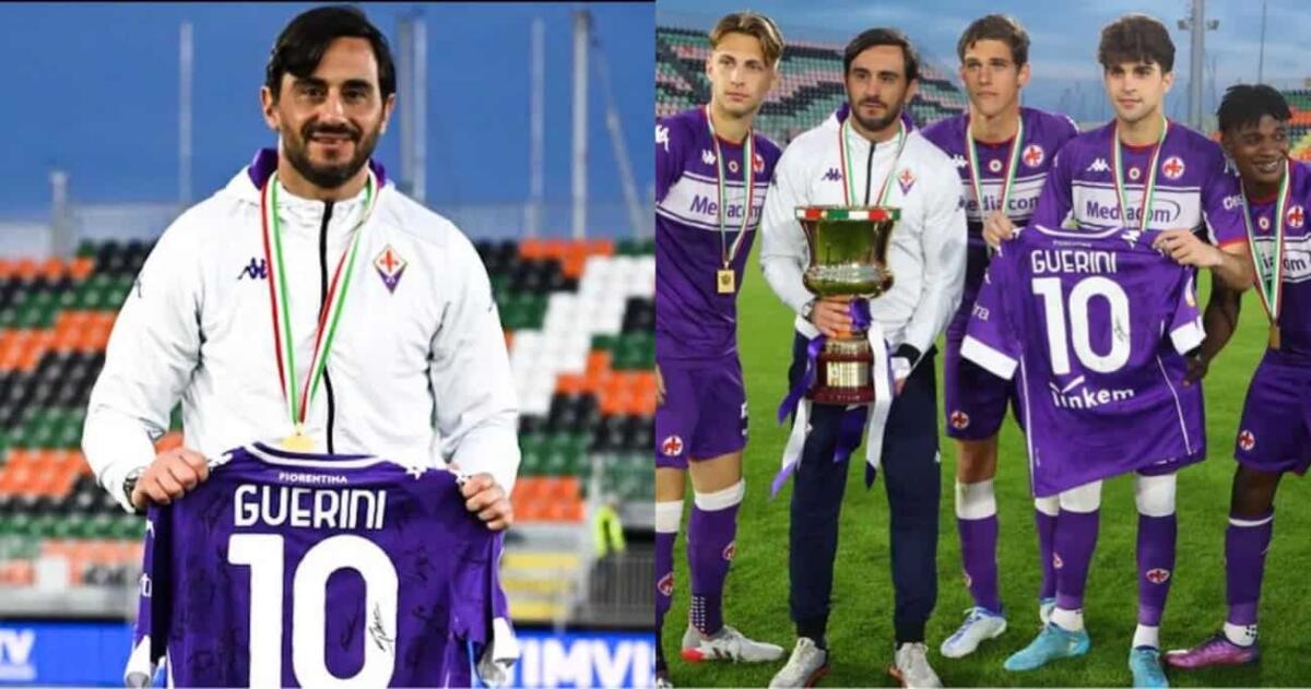 Aquilani dedica in maniera toccante la vittoria della Coppa Italia al giovane scomparso ex viola Guerini - 