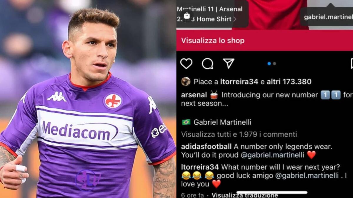 Martinelli è il nuovo 11 dell'Arsenal. Torreira ironizza: "Adesso che numero prendo il prossimo anno?" - 