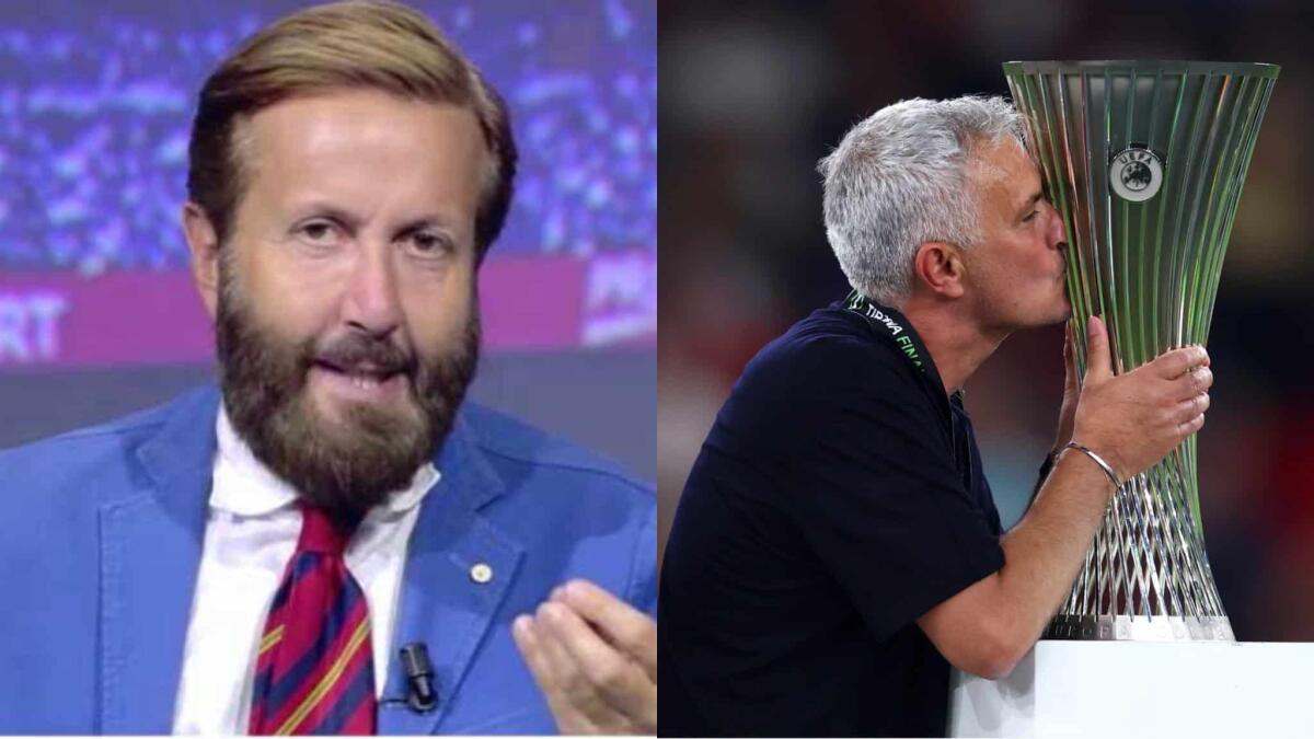 Bargiggia attacca Mourinho: "Roma sesta in campionato e hanno vinto una coppa da terza serie" - 