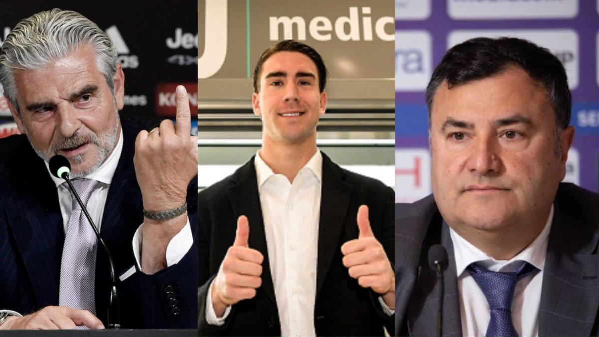 Da Torino raccontano: "Arrivabene a Firenze nell'ufficio di Barone con una valigetta per Vlahovic" - 