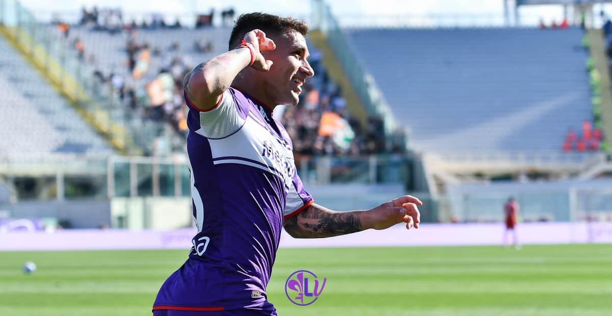 Nazione, petizioni online per far restare Torreira spopolano: migliaia di firme in poche ore - Firenze, stadio A.Franchi, 16.04.2021, Fiorentina-Venezia, foto Lisa Guglielmi. Copyright Labaroviola.com