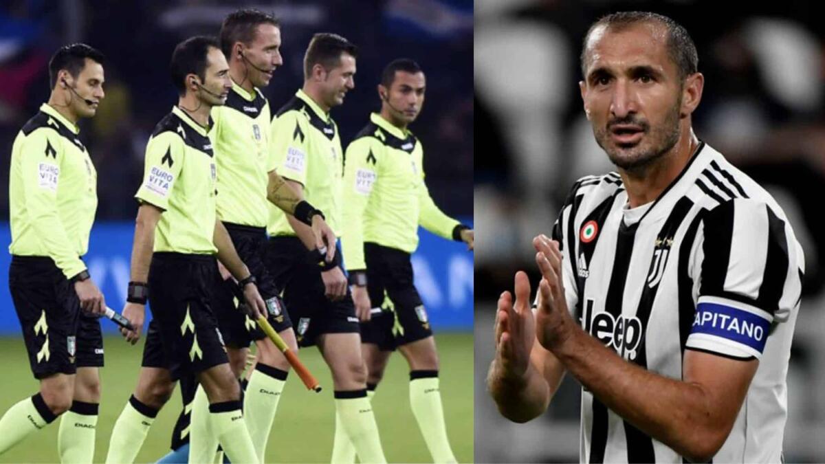 L'addio al calcio di Chiellini a Firenze? "Pare che ci sarà un corridoio di applausi degli arbitri per lui" - 