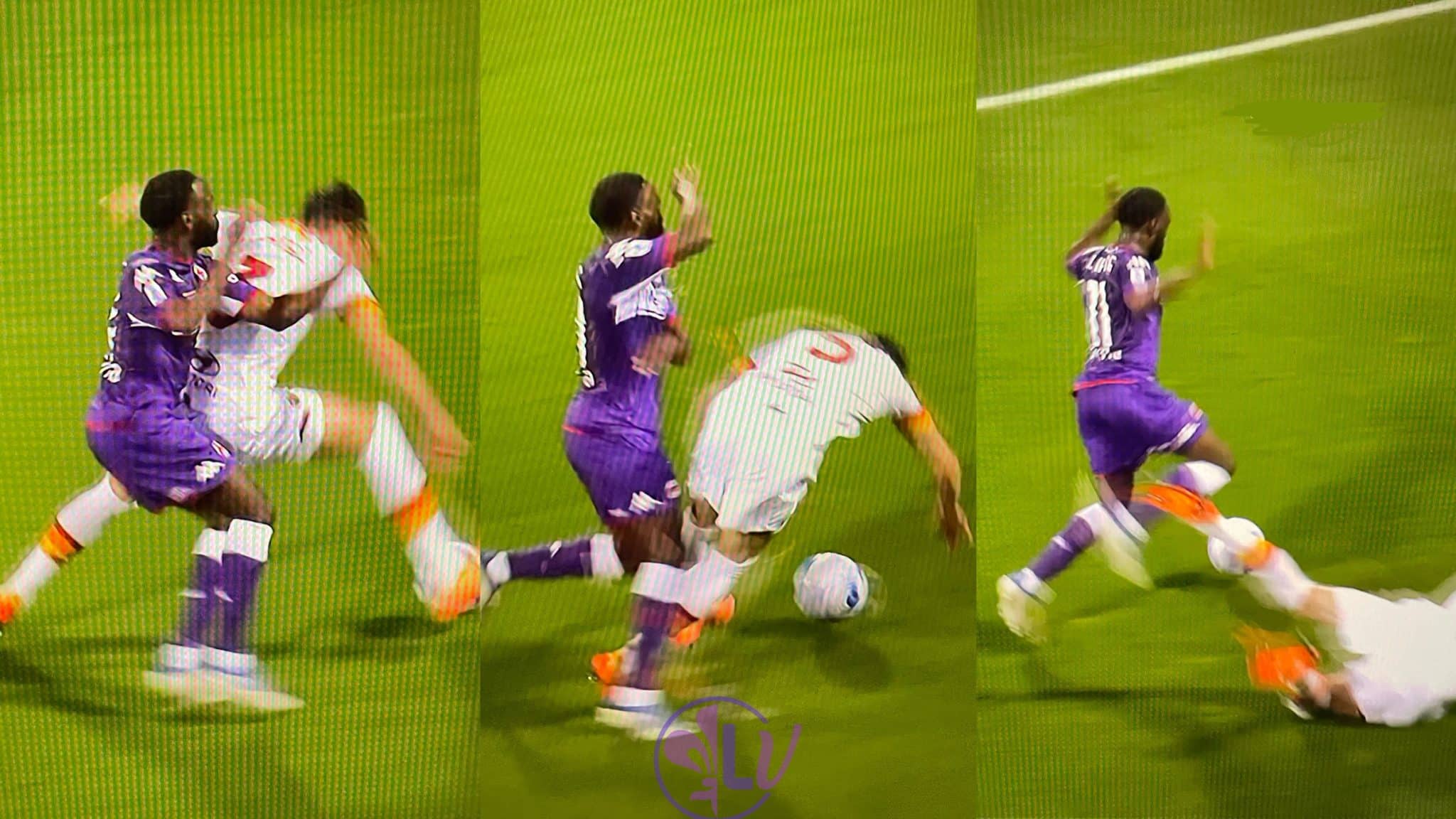 Falcao jr.: "Il Rigore per la Fiorentina è ridicolo, arbitraggio indecente. DAZN sembrava Violachannel"