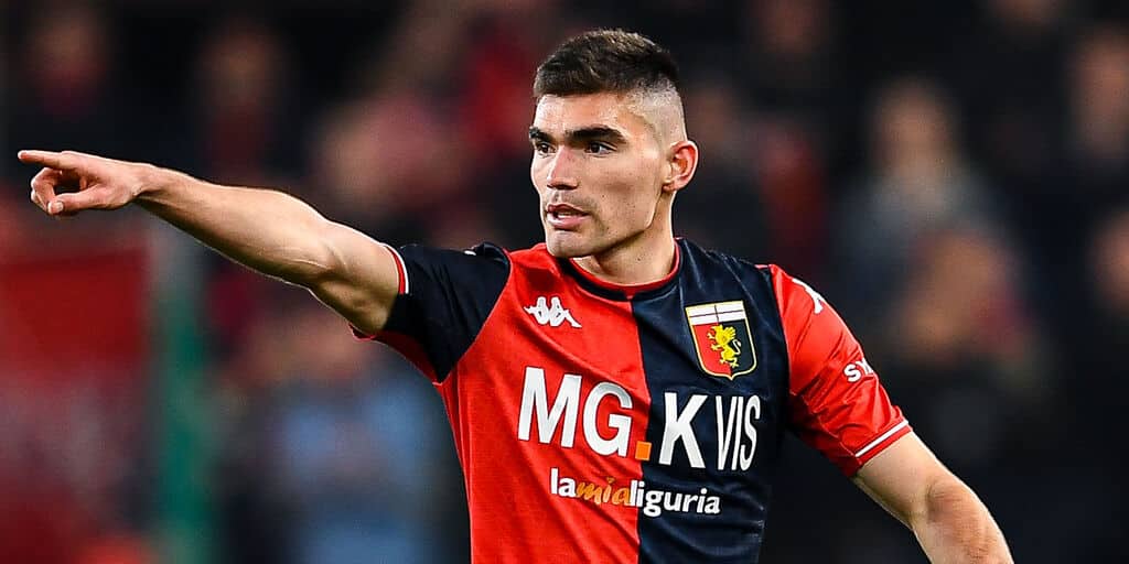 GENOA, ITALY - MARCH 18: Johan Vasquez of Genoa reacts during the Serie A match between Genoa CFC and Torino FC at Stadio Luigi Ferraris on March 18, 2022 in Genoa, Italy. (Photo by Getty Images)