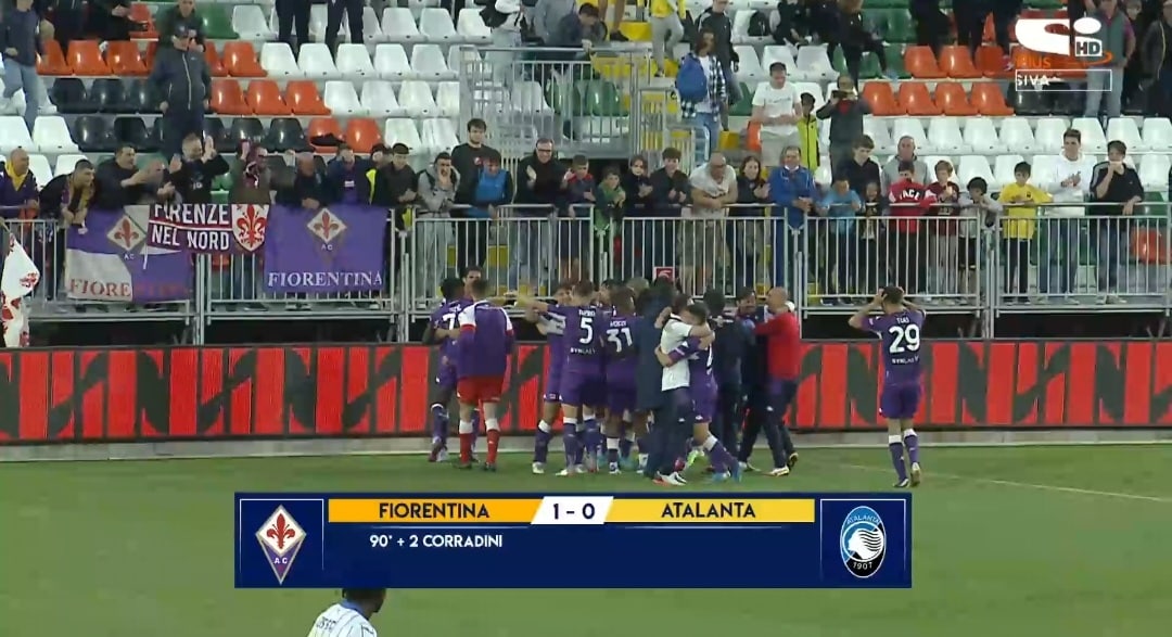 LA PRIMAVERA DELLA FIORENTINA HA VINTO LA COPPA ITALIA CONTRO L'ATALANTA