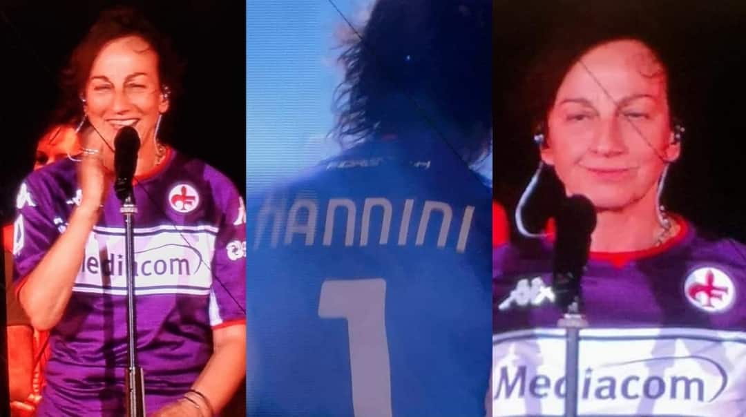 Commisso ringrazia Gianna Nannini per aver messo maglia della Fiorentina: "Legato a Notti Magiche"