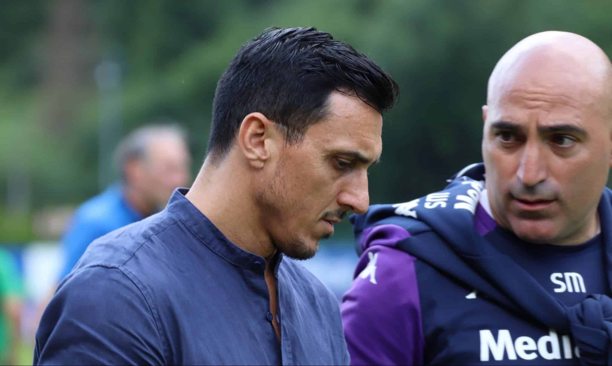 Moena, stadio Benatti, 29.07.2021, amichevole Fiorentina-Levico, foto Lisa Grelloni. Copyright Labaroviola.com