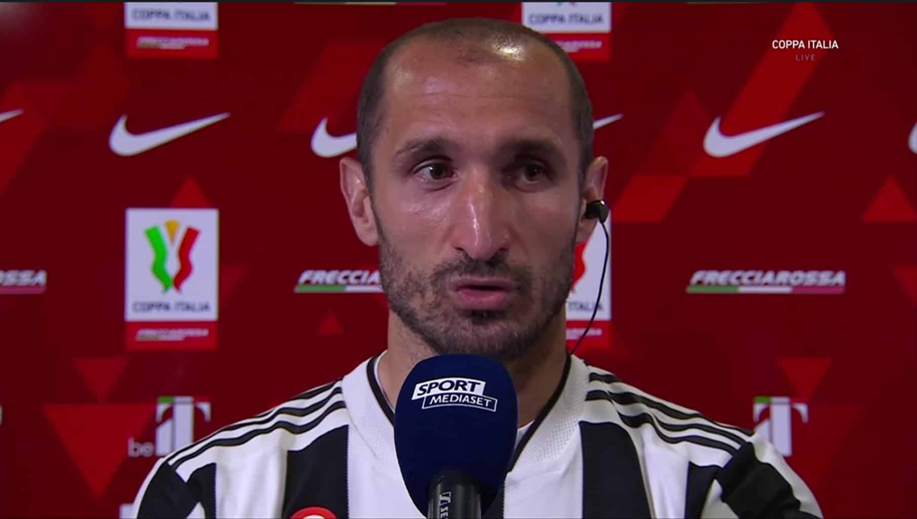 L'annuncio di Chiellini: "Giocherò a Firenze contro la Fiorentina la mia ultima partita con la Juventus"